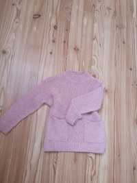 Różowy sweterek Zara rozm 140