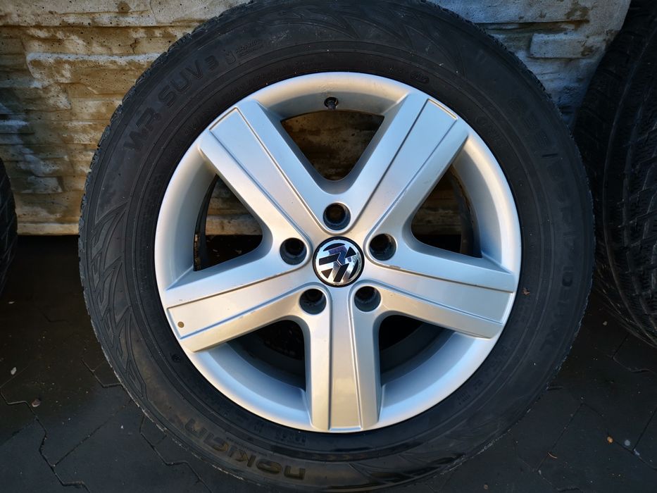 Koła zimowe Nokian 17 " Alufelgi VW T5 Multivan Caravelle Transporter