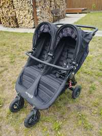 Wózek Baby Jogger City mini GT double czarny + folia