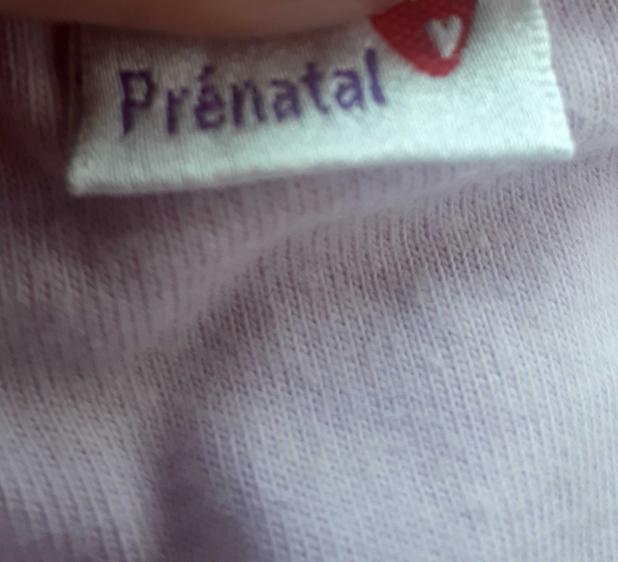 Prenatal Śliczny płaszcz khaki 74