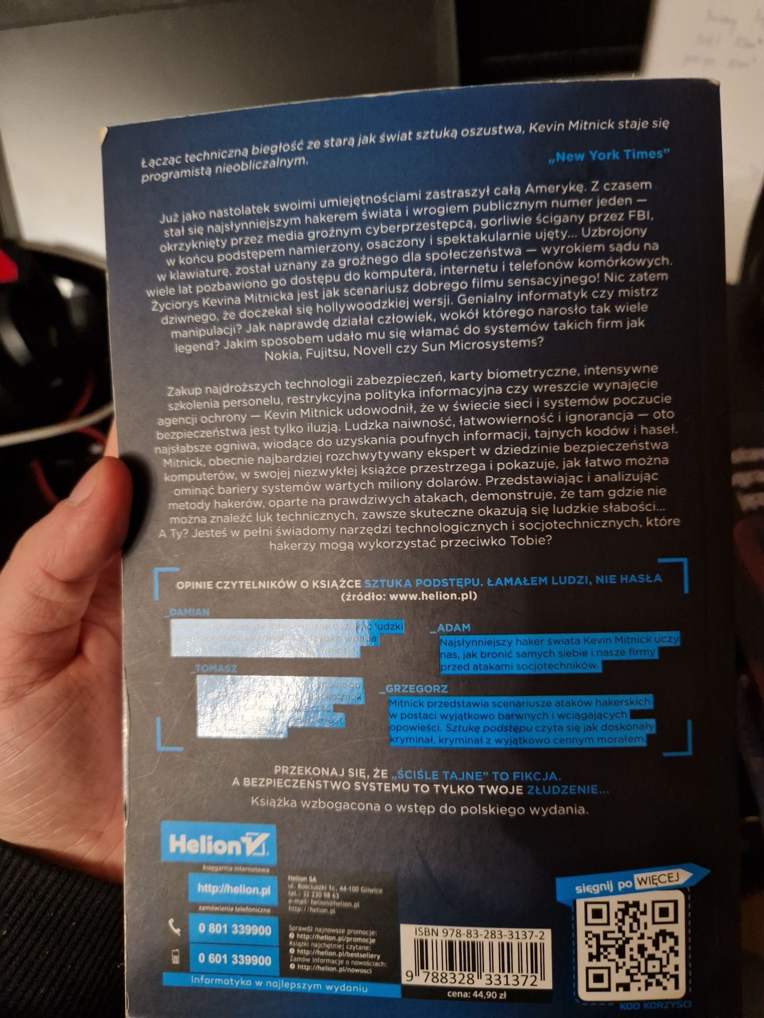 Sztuka podstępu Kevin Mitnick