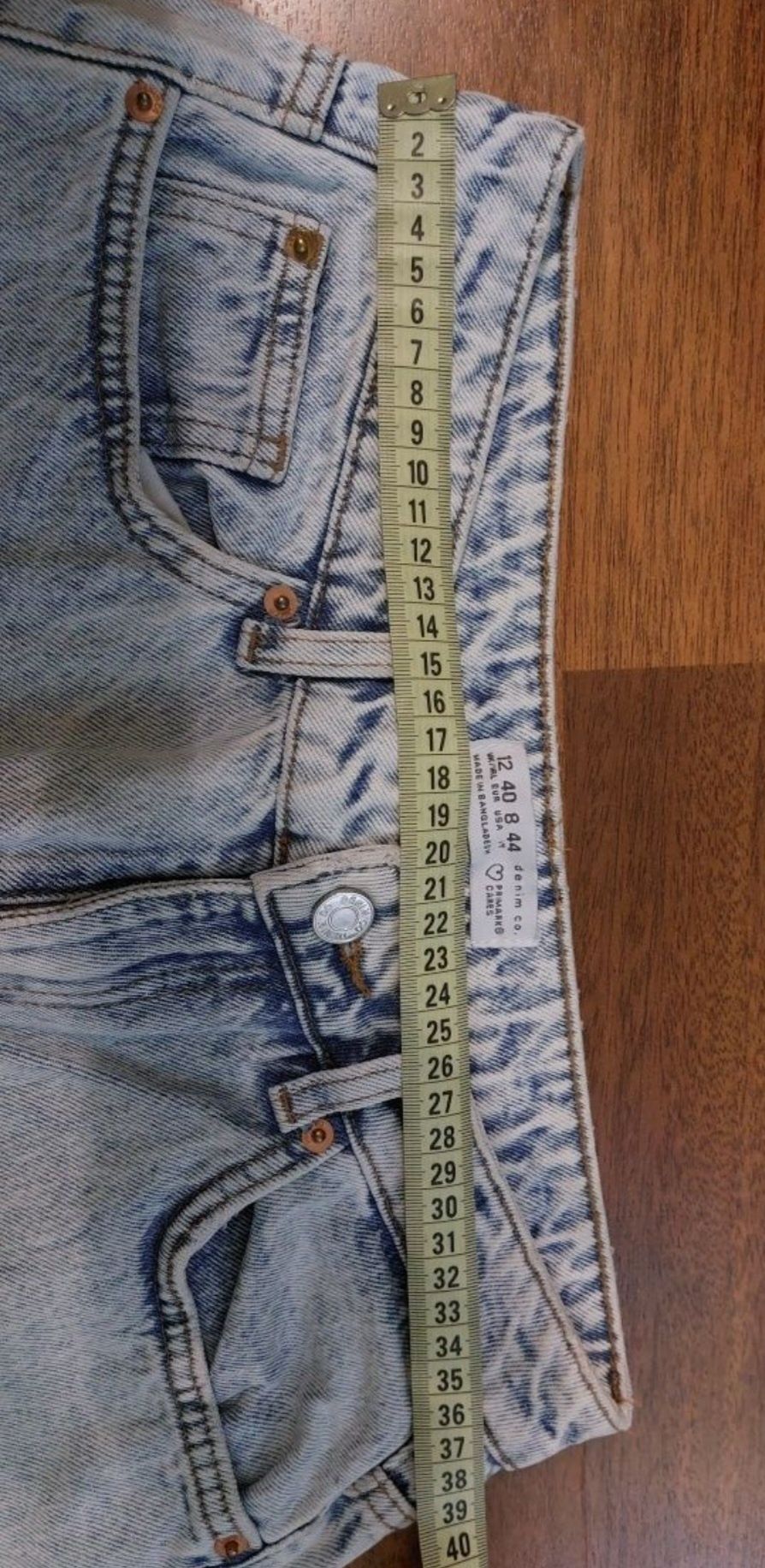 Джинсова куртка H&M, джинси/ боді Primark M 44-46р