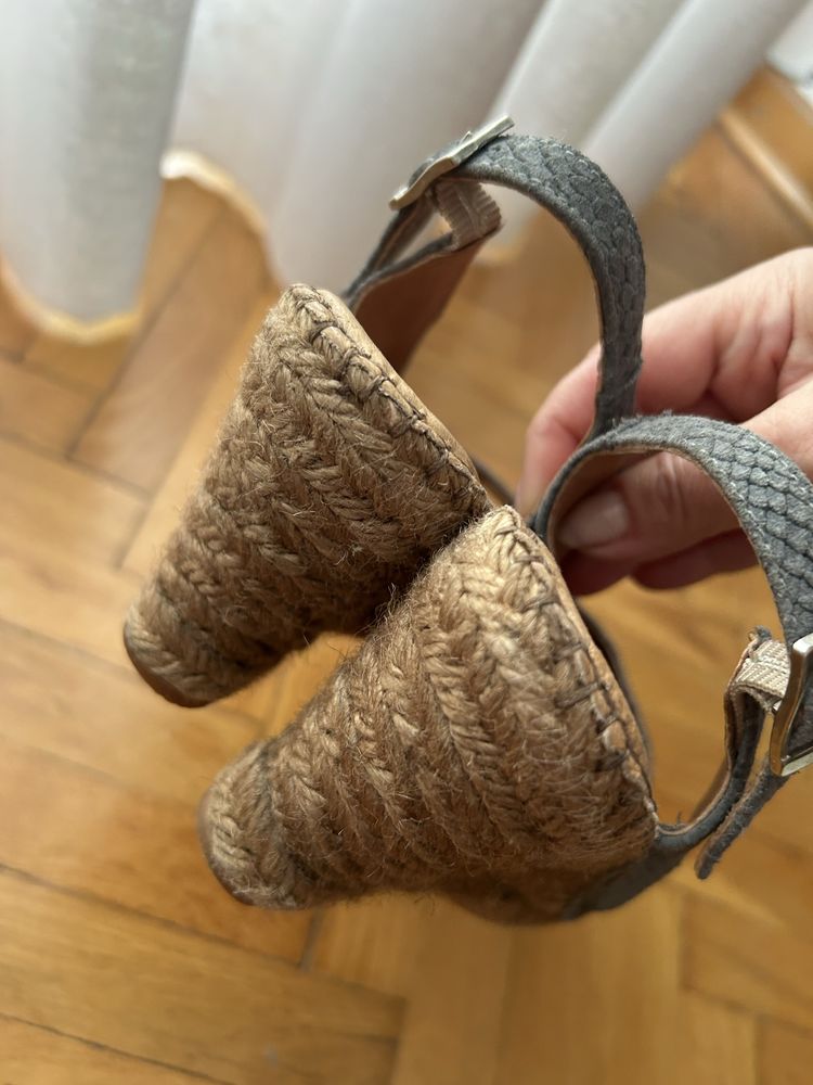 Buty 36 skóra naturalna, sznurek