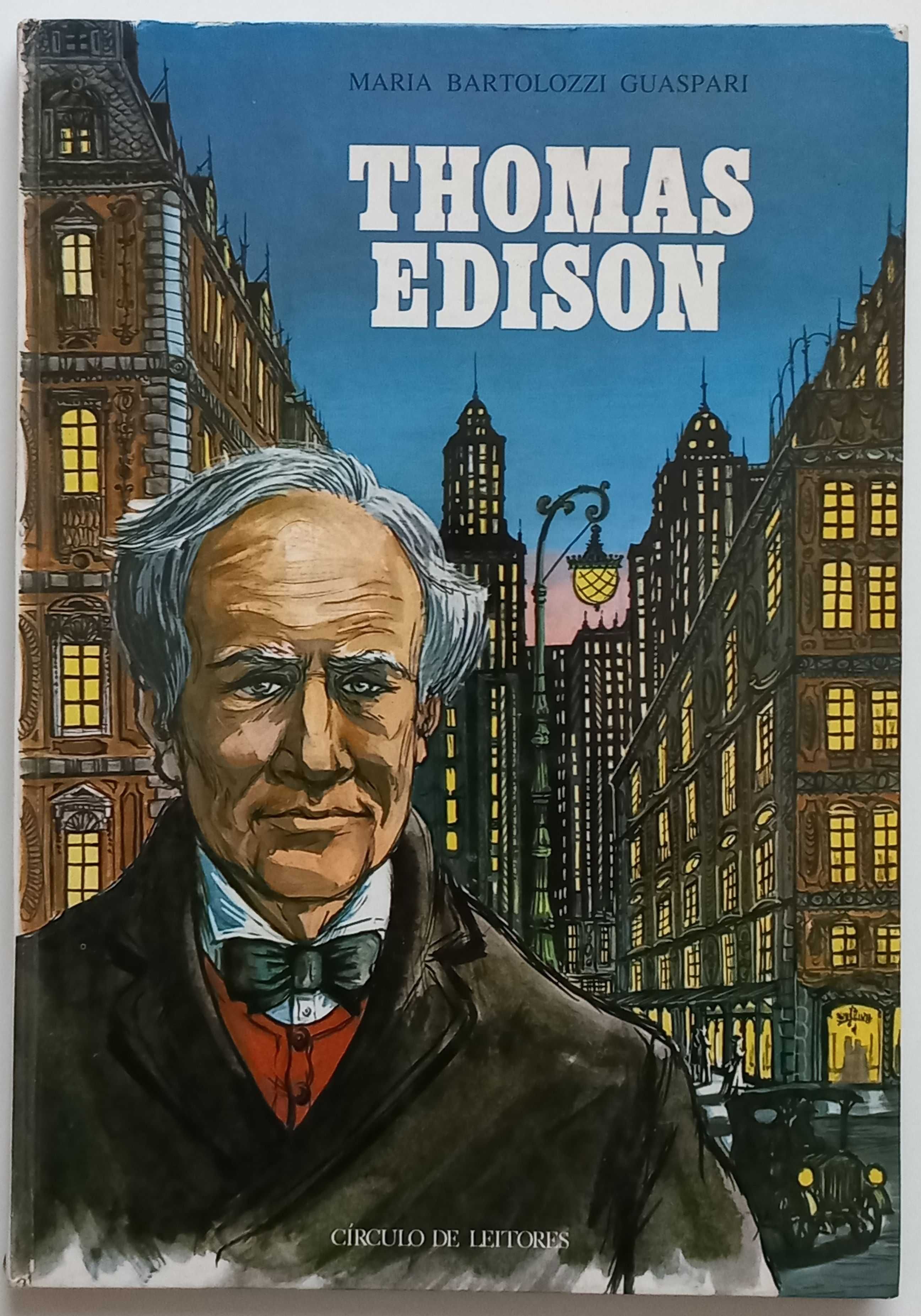 Livros sobre Thomas Edison / Louis Pasteur