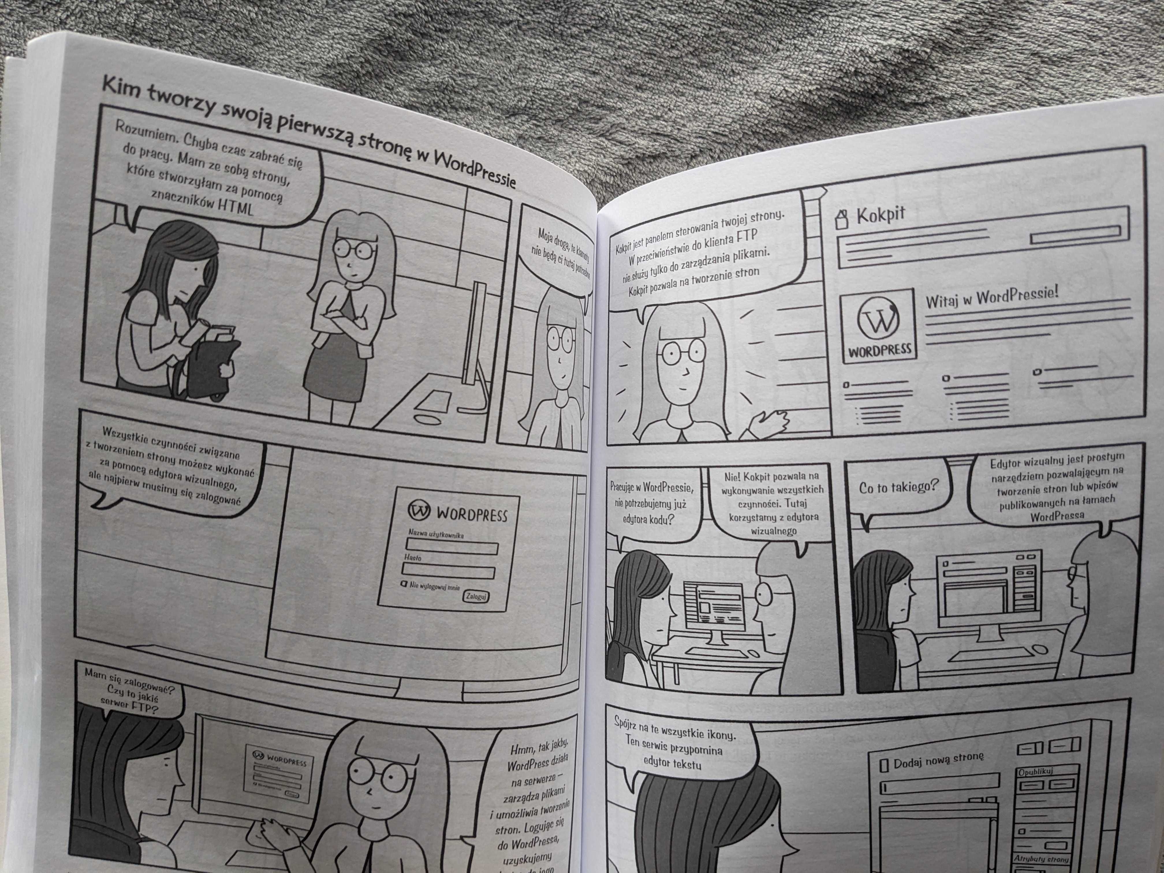 Stwórz swoją własną stronę www Komiksowy kurs HTML-a, CSS-a i Wordpres