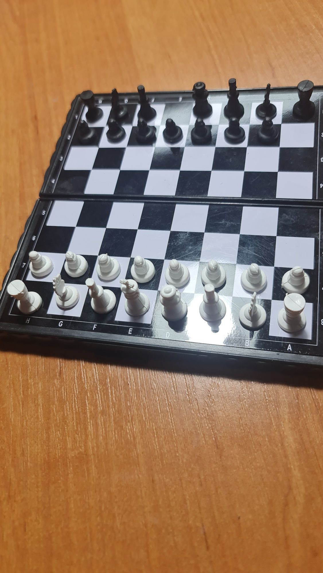 Магнитные шашки+шахматы