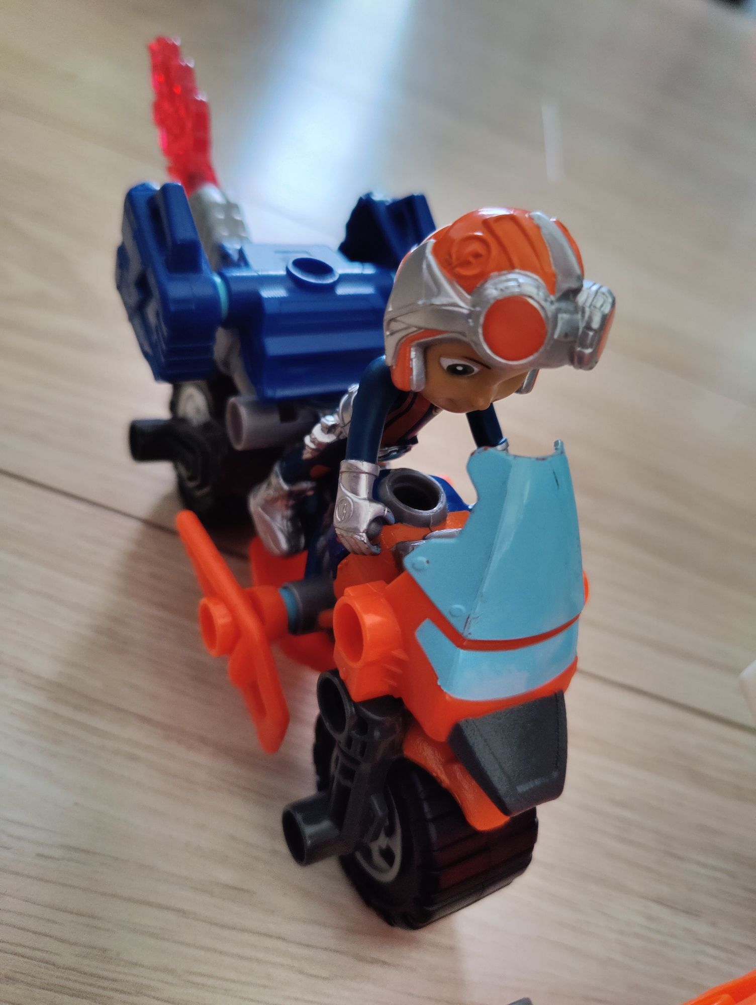 Rafcio Śrubka Rusty Rivets motor motocykl tygrys figurka ZESTAW