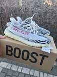 Adidas Yeezy Boost 350 V2 Zebra sneakersy niskie biało czarne 43 1/3