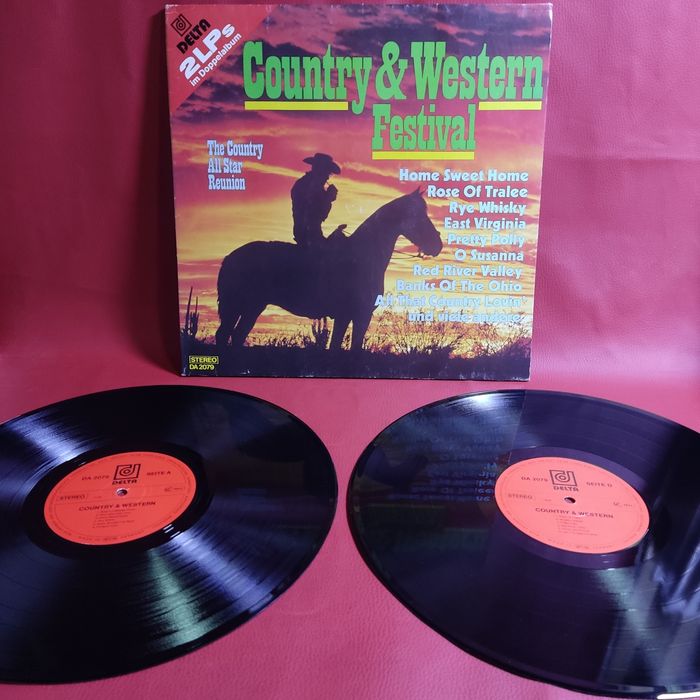 Збірники кантрі.Фірмові вінілові платівки.