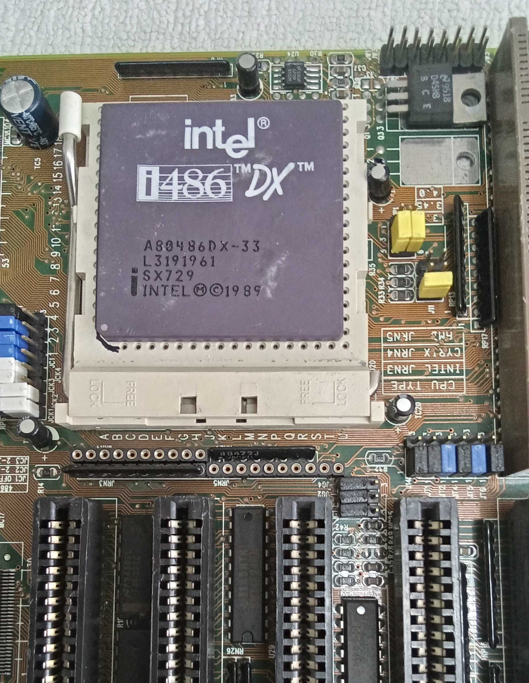 [PC Vintage] Motherboard Jetway J-435 + CPU 486DX a 33mhz  +8mb ram