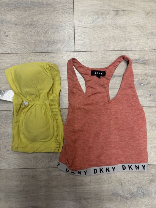 Staniki sportow DKNY i Guess rozmiar xs
