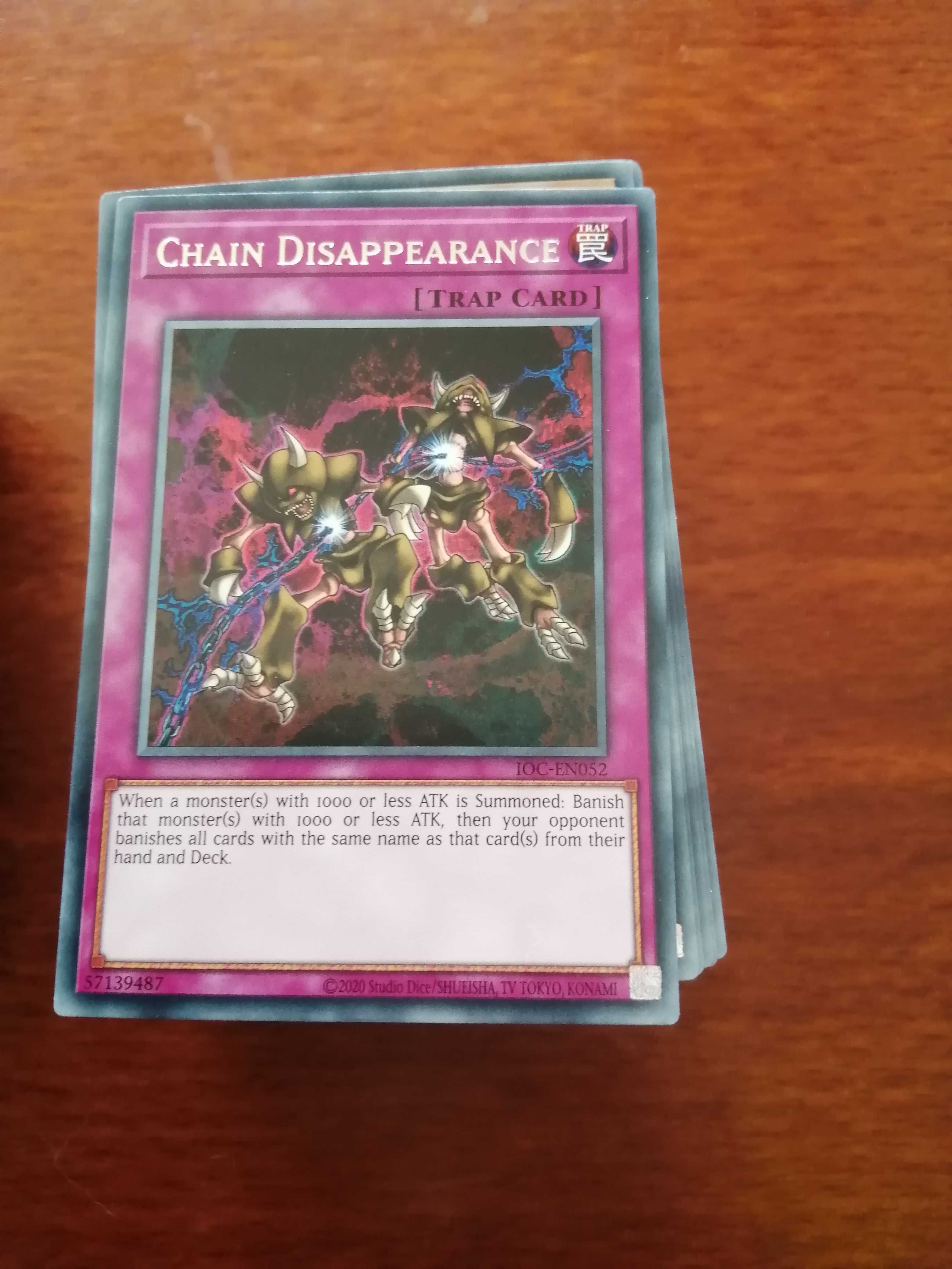 Cartas yu-gi-oh oficiais