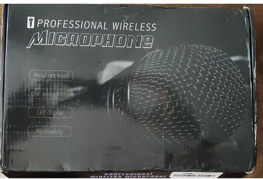 Профессиональный беспроводной микрофон VHF, портативная микрофонная си
