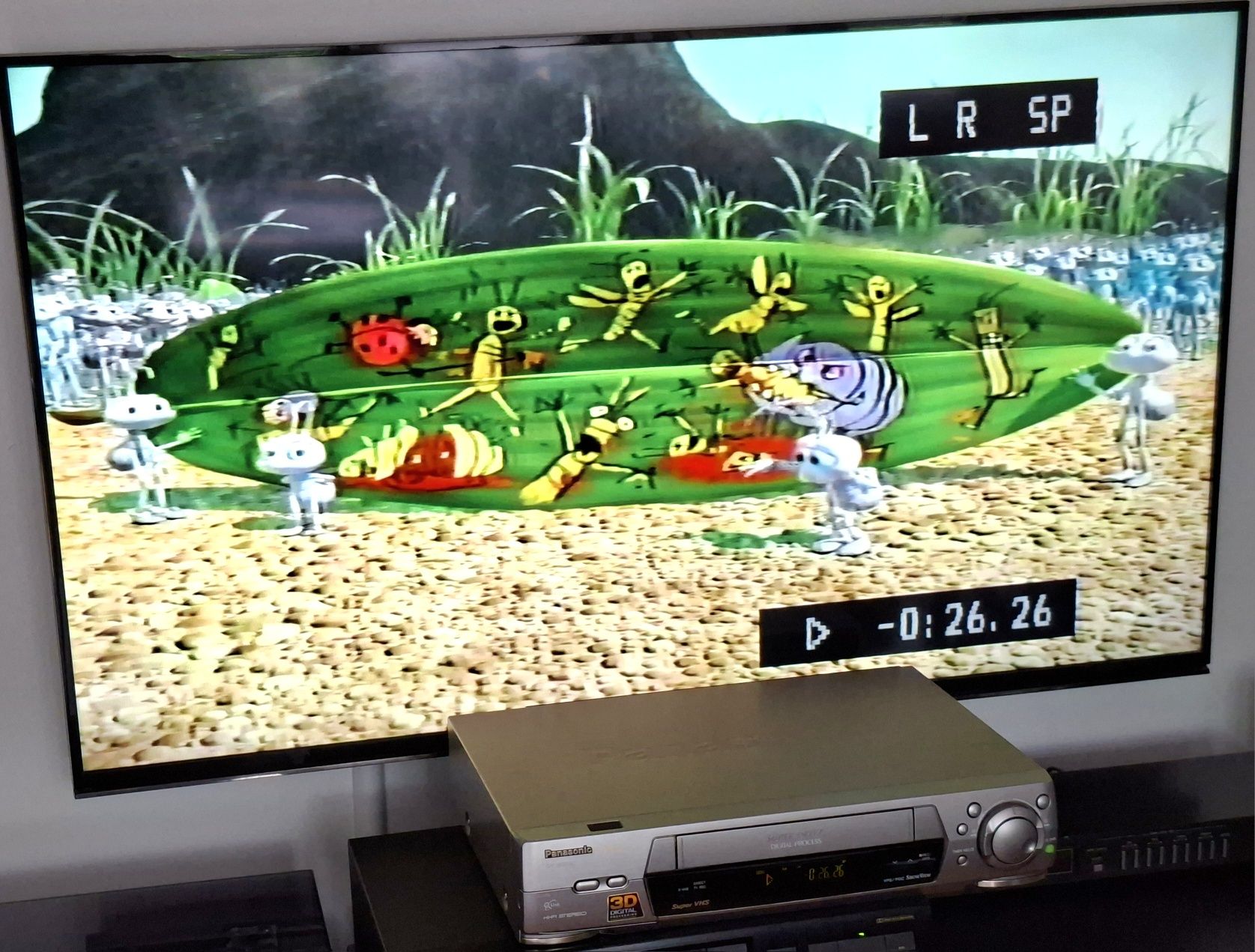 Panasonic magnetowid S-VHS NV-HS850 + pilot oryginalny