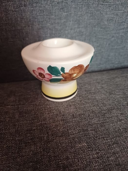 Świecznik fajams Koło ręcznie malowany