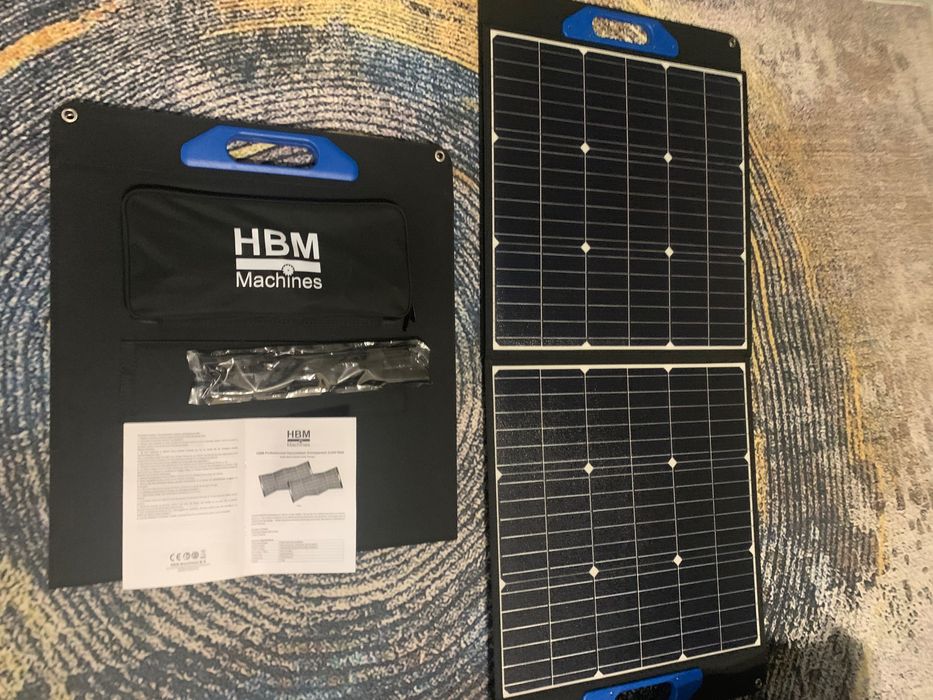 Портативні сонячні панелі HBM 100W Нідерланди.