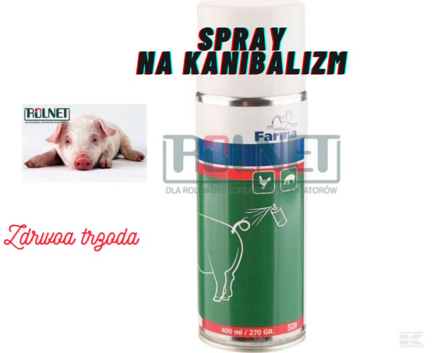 Spray przeciw kanibalizmowi , trzoda 400 ml