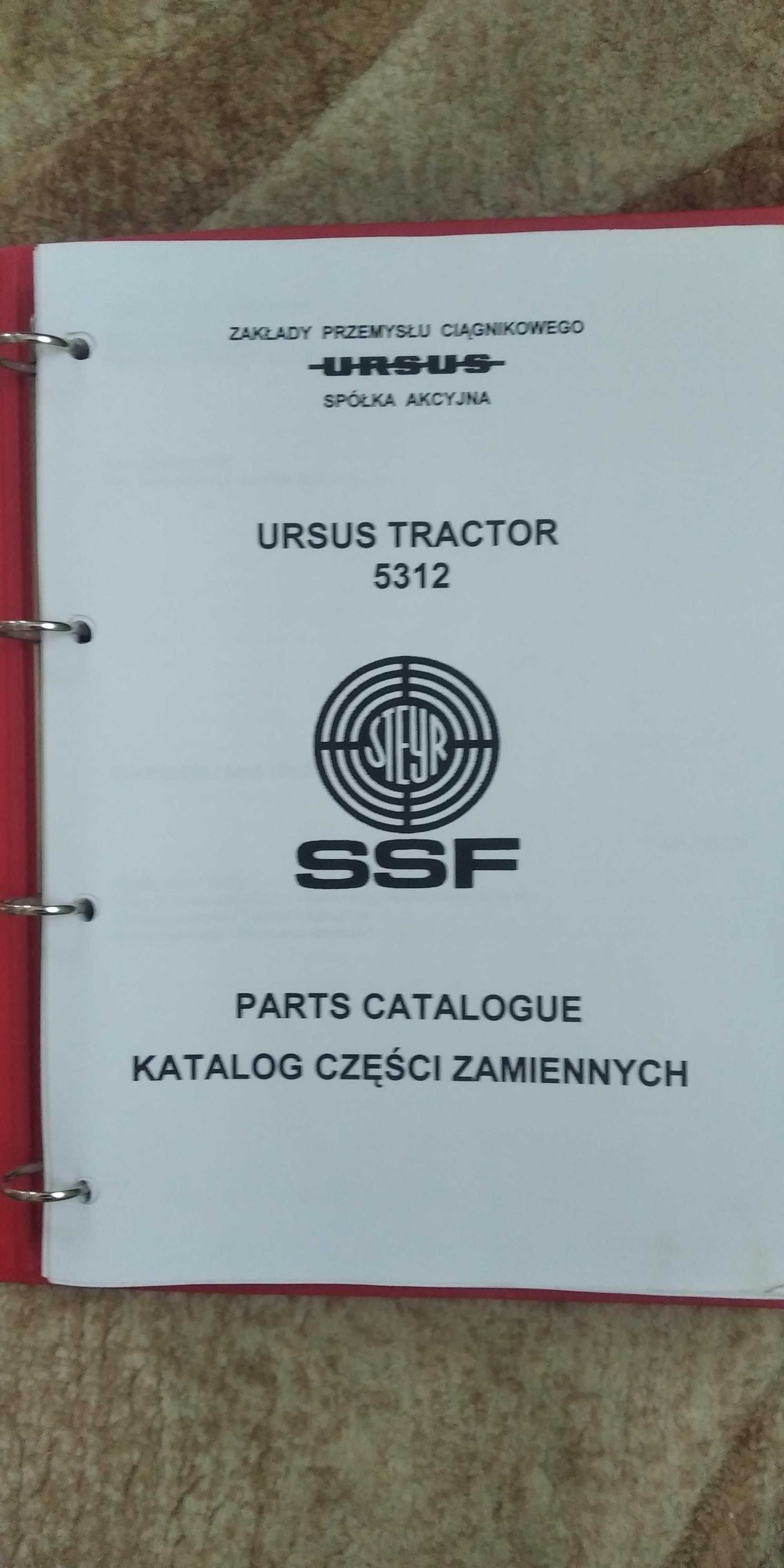 Katalog Ursus 5312 oryginał  Steyr SSF 2002