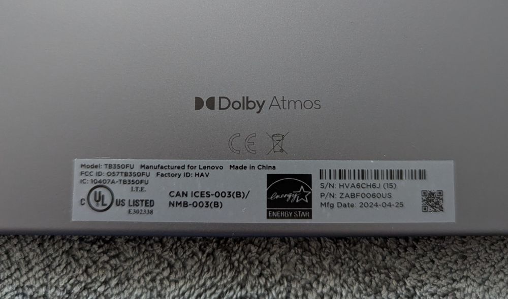 Планшет Lenovo Tab P11 Gen 2 4/128Gb 11,5" 120Hz Wi-Fi 7700 mAh Grey!