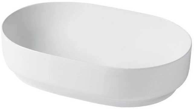 Hidra Gio Evolution umywalka nablatowa 60x40 cm biała G60E