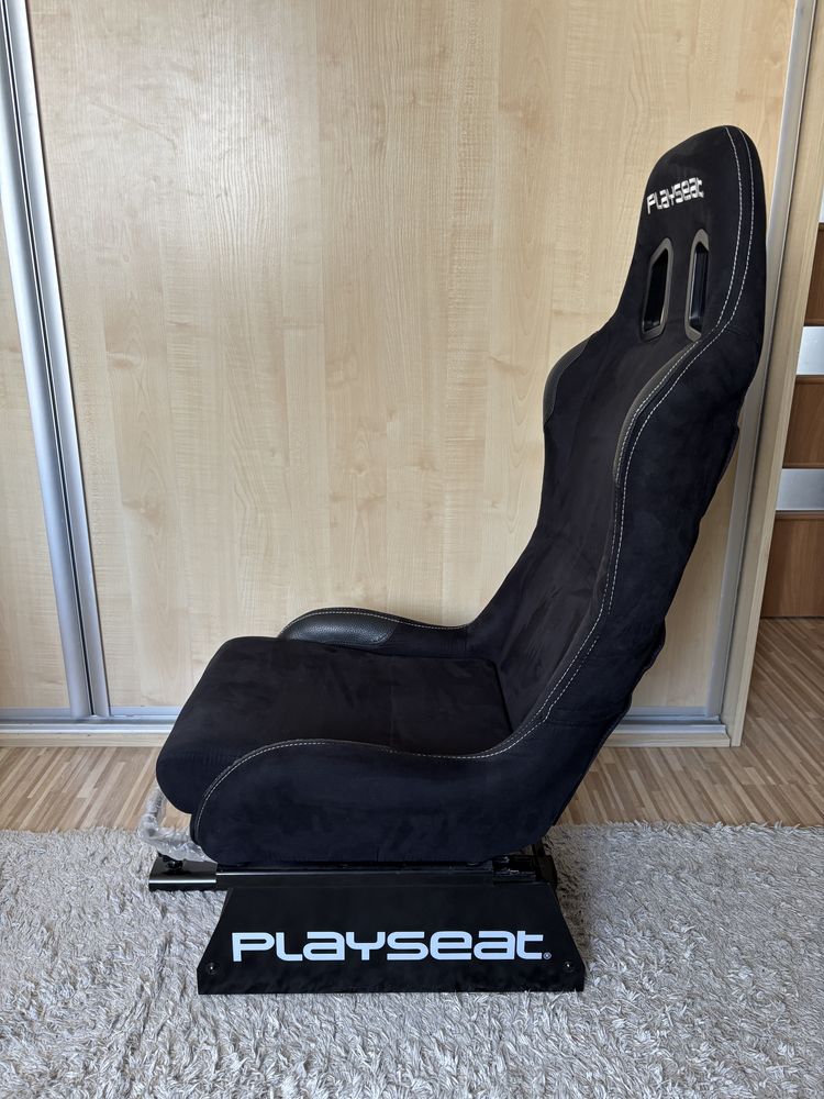 Zestaw fotel Playseat Evolution Alcantara + Playseat Seatslider sanki