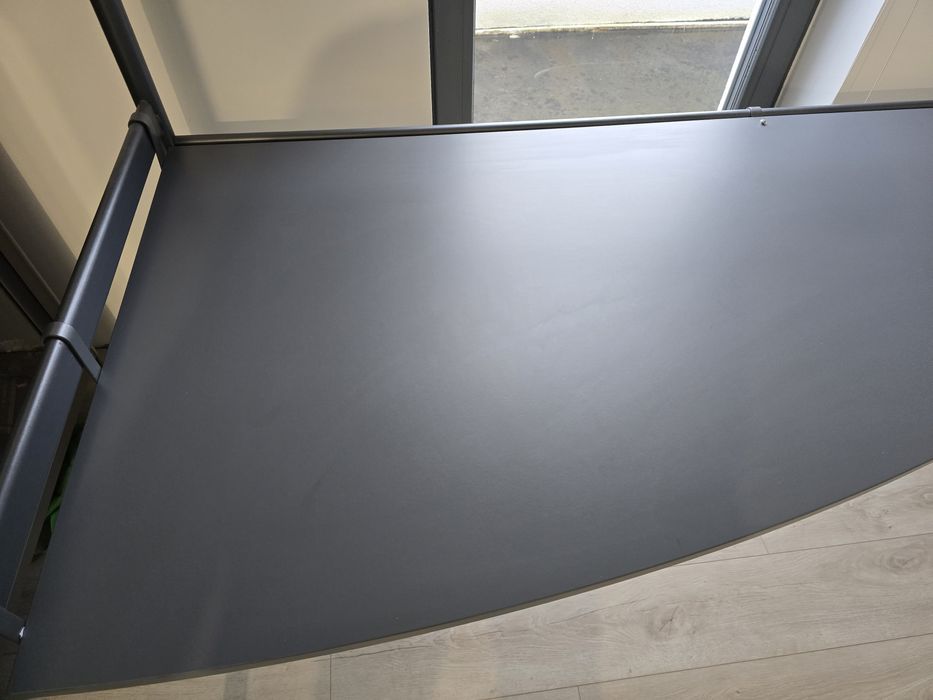 Łóżko piętrowe IKEA Svarta + biurko + materac stan BDB