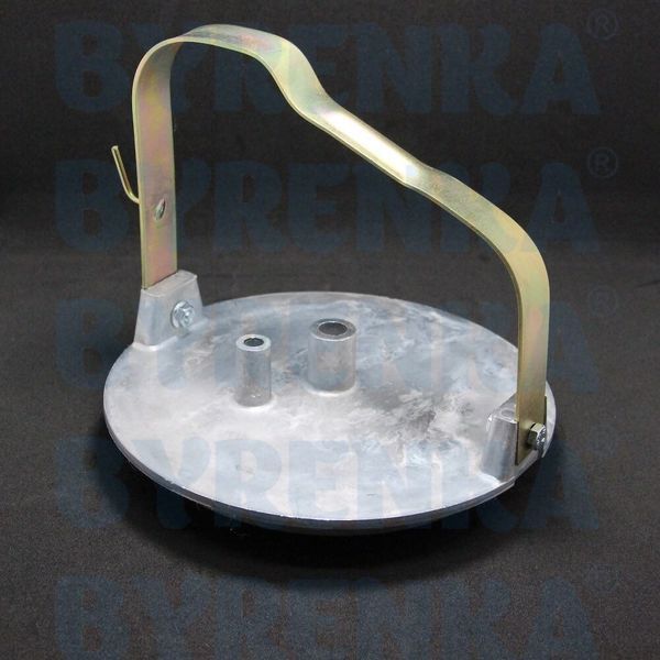 Кришка доїльного відра алюміній (без прокладки) доїльного апарата