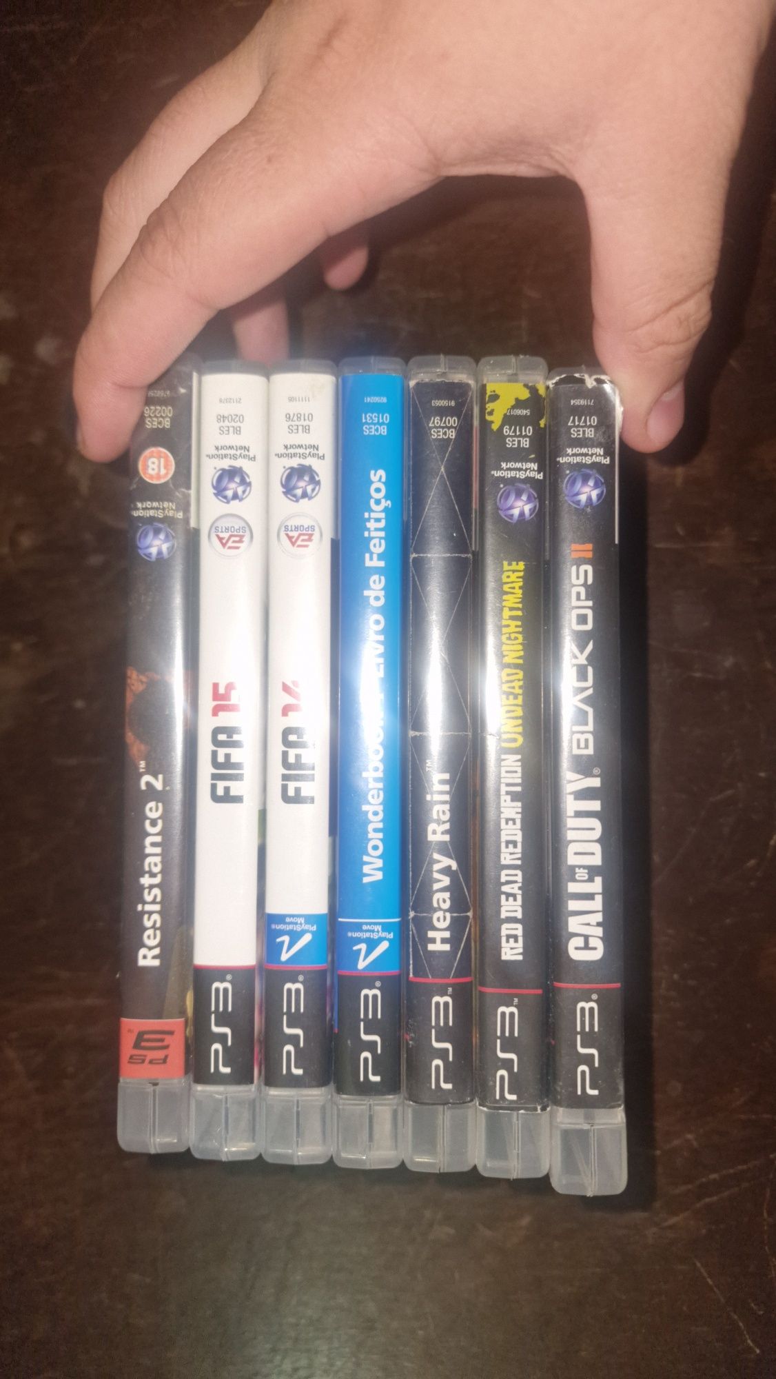 Ps3 fat + 7 jogos + 2 comandos + câmara