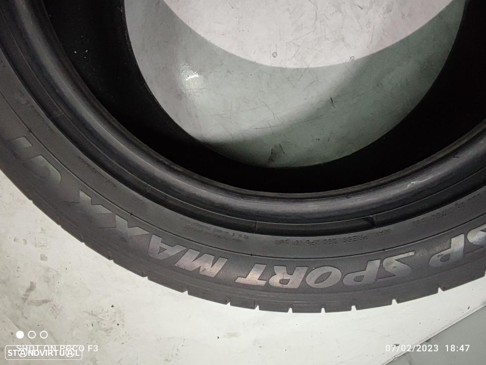 2 pneus semi novos 245-50r18 rft  dunlop -oferta da entrega 140 EUROS