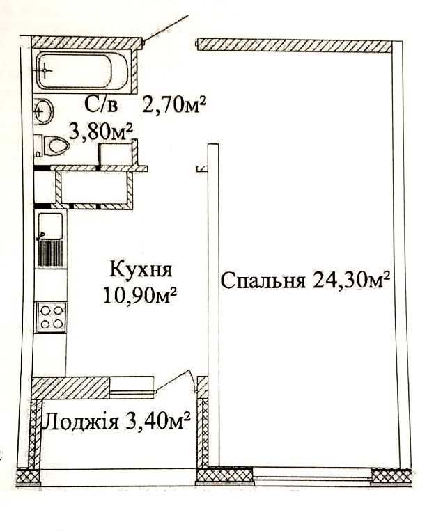 Продам 1 комнатную квартиру в ЖК «Альтаир-3» (дом сдан!)