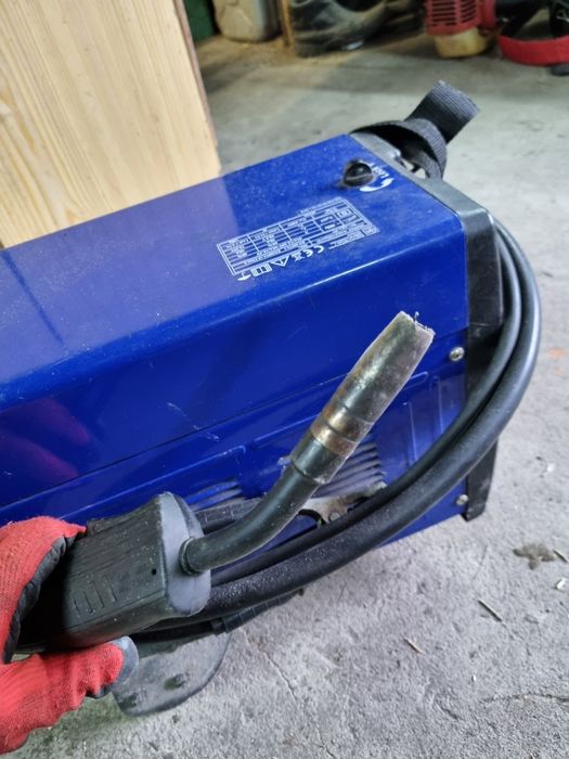 Migomat samoosłonowy niemiecki Lux Tools spawarka, półautomat bez gaz