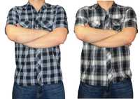 WYGODNA meska koszula z krótkim rękawem rozmiar od XL do 5XL