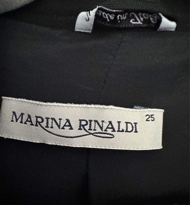 Marina Rinaldi marynarka, żakiet klasyczny czarny roz. 46