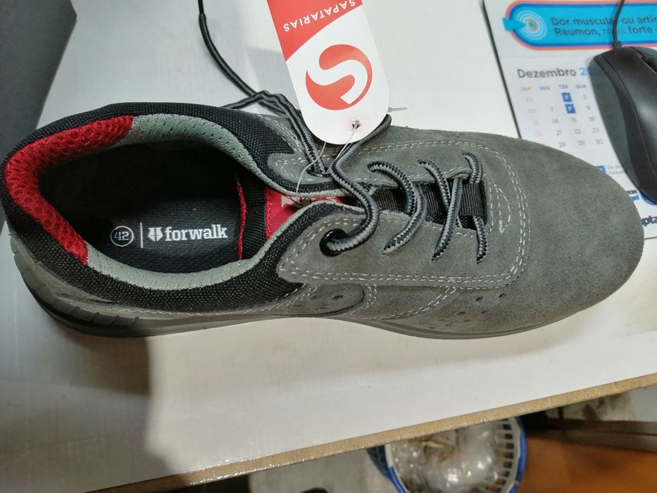 Calçado de protecção (biqueira aço)