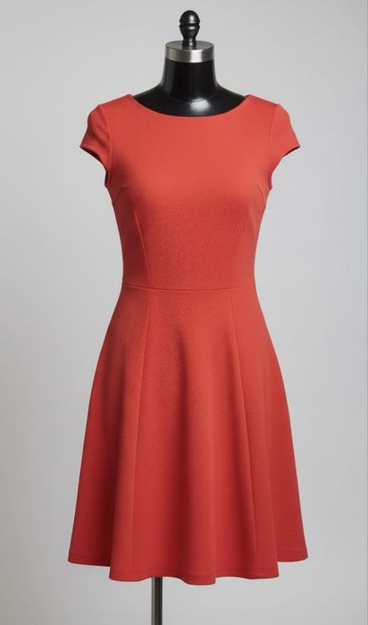 Vestido bershka vermelho