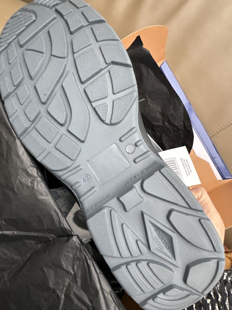 Walkx work buty meskie robocze 43 dl wkladki 28 cm  czarne