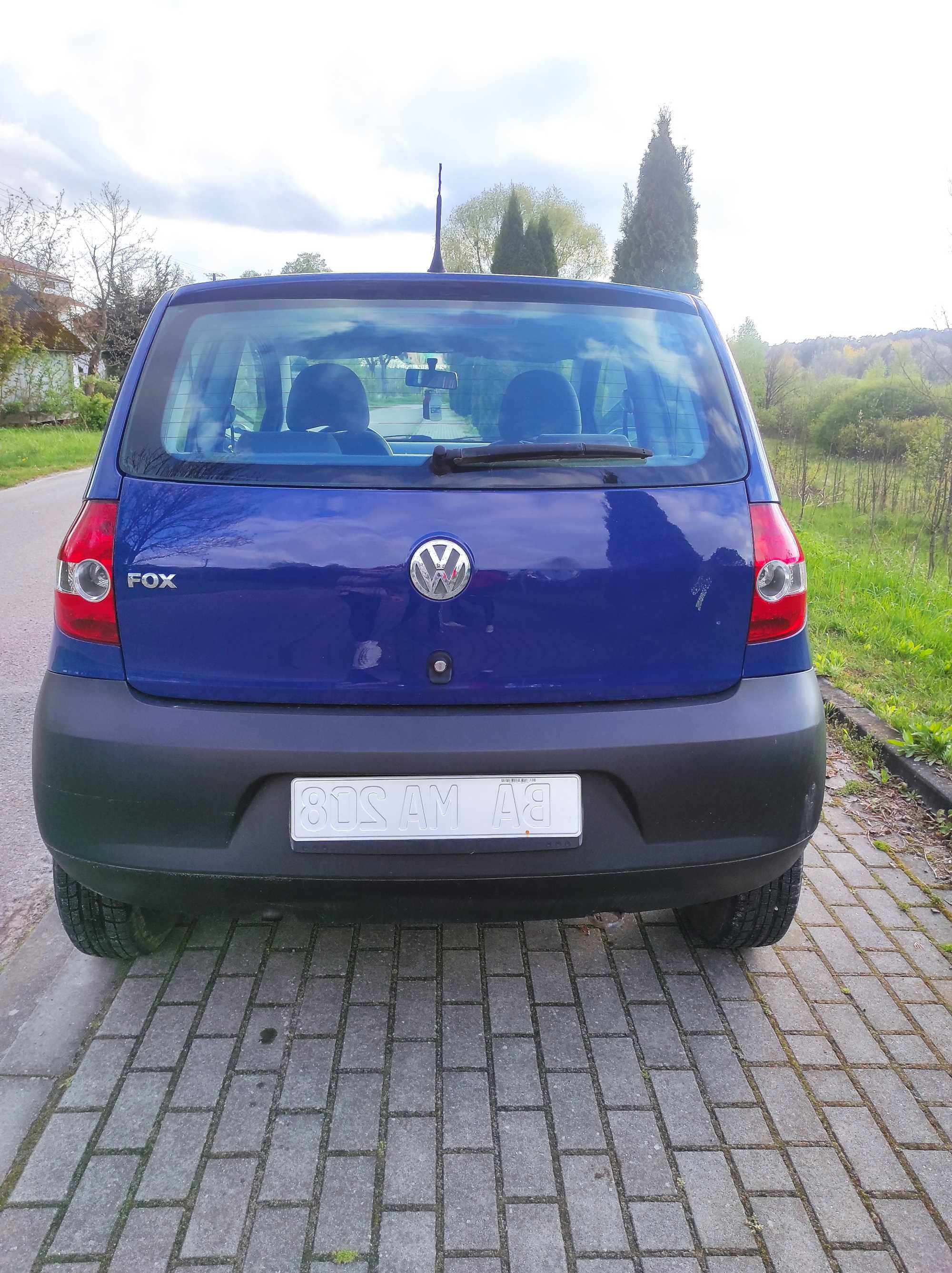 Samochód volkswagen Fox 2007 r.