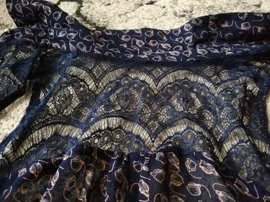 Bluzka granat, joronka 40L