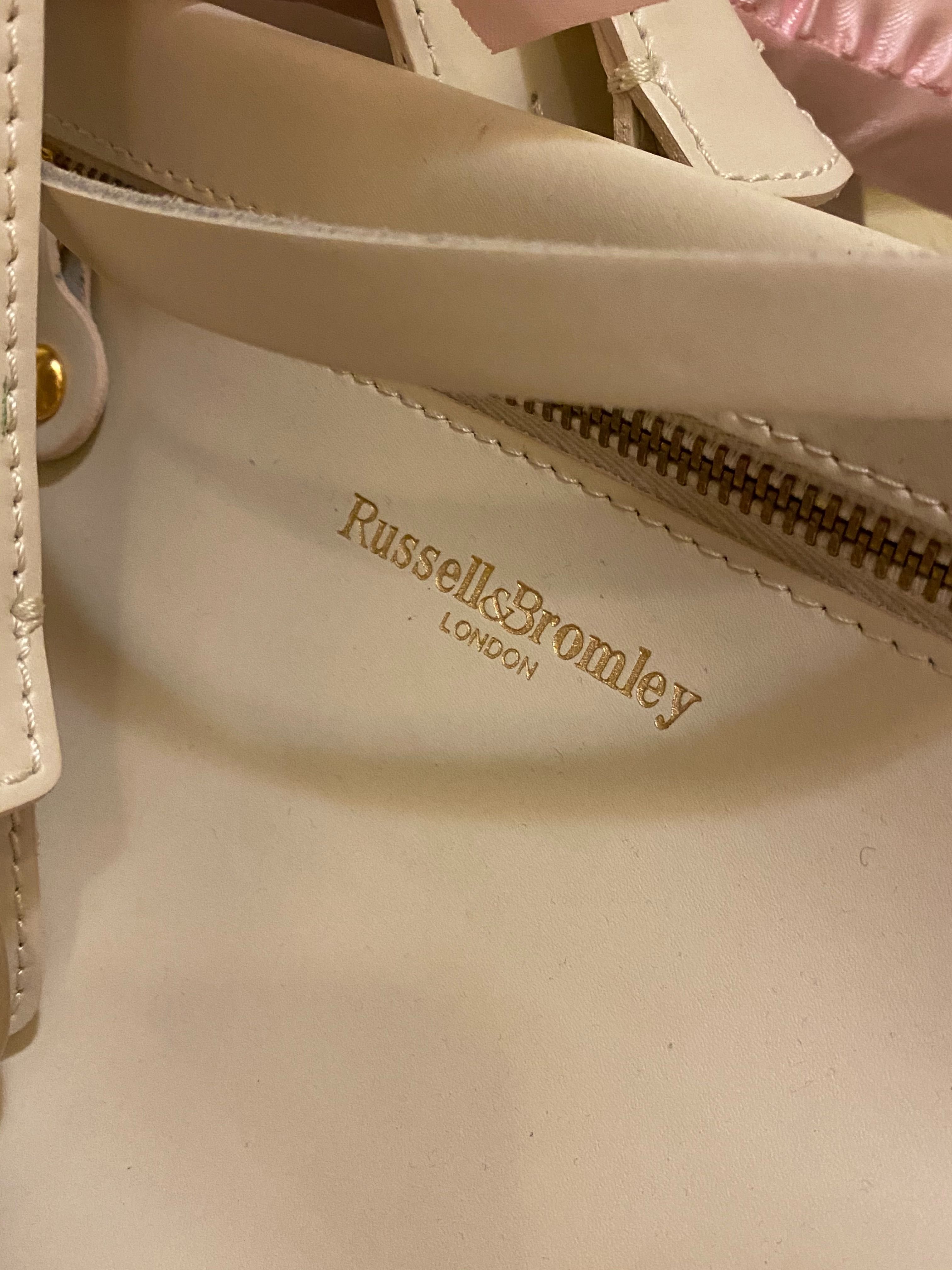 Сумка RUSSELL & BROMLEY/Англия перфорация кожа