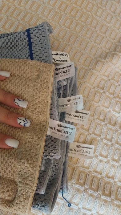 Ортез,наколенник,genutrain A3,bauerfeind 2,4,5пава,3,5ліва.