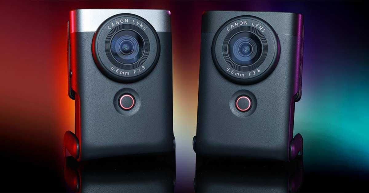 Canon PowerShot V10 Vlogging Kit/ Advanced Vlogging Kit (black,silver)