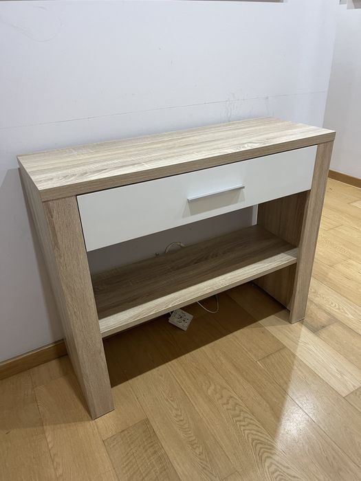 Conjunto espelho+movel de entrada