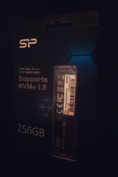 Dysk SSD NVMe 256GB Silicon Power