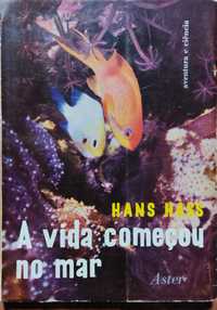 Livro "A Vida começou no mar" de Hans Hass