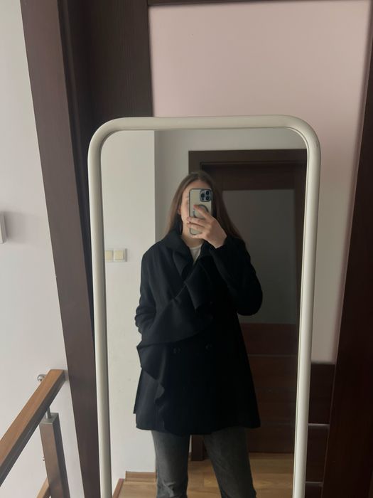 Plaszcz PINKO S aksamitny elegancki premium