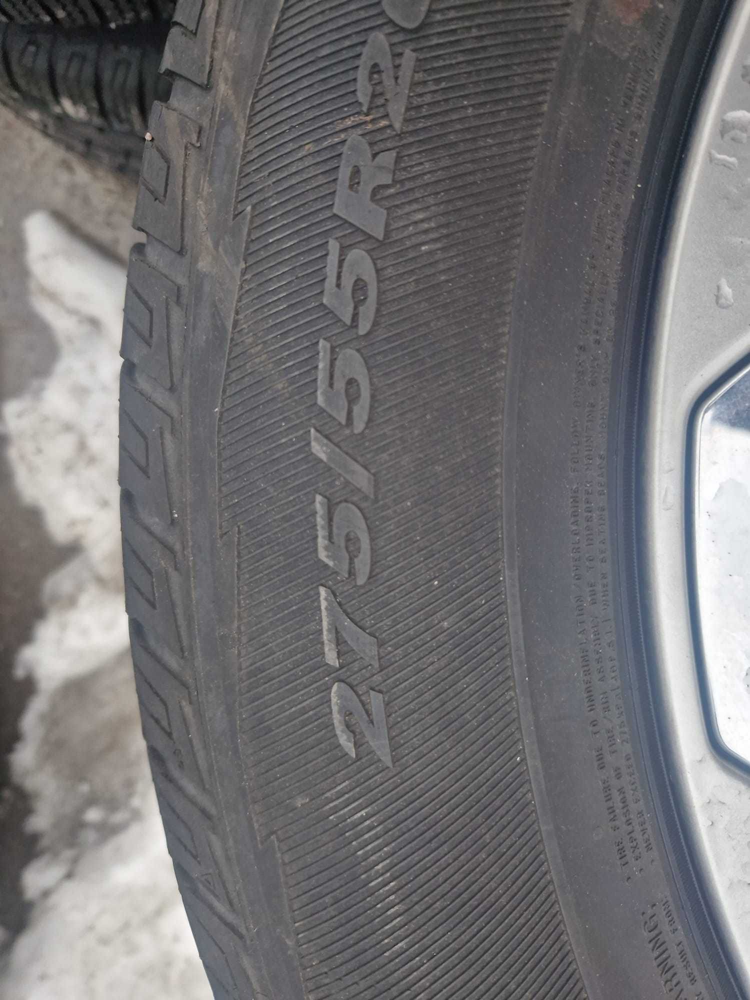 Alufelgi 20 z oponami 275/55 r20 ram 2019 dt gen 5 6x139.7