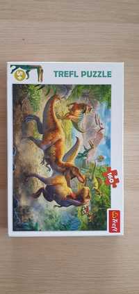 Puzzle dinozaury