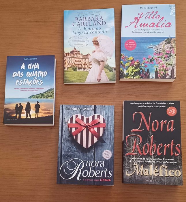 Livros variados a 5 cada