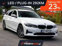 BMW Seria 3 plug-in / grzana kierownica / LED / FV23% / gwarancja / 74 796zł netto
