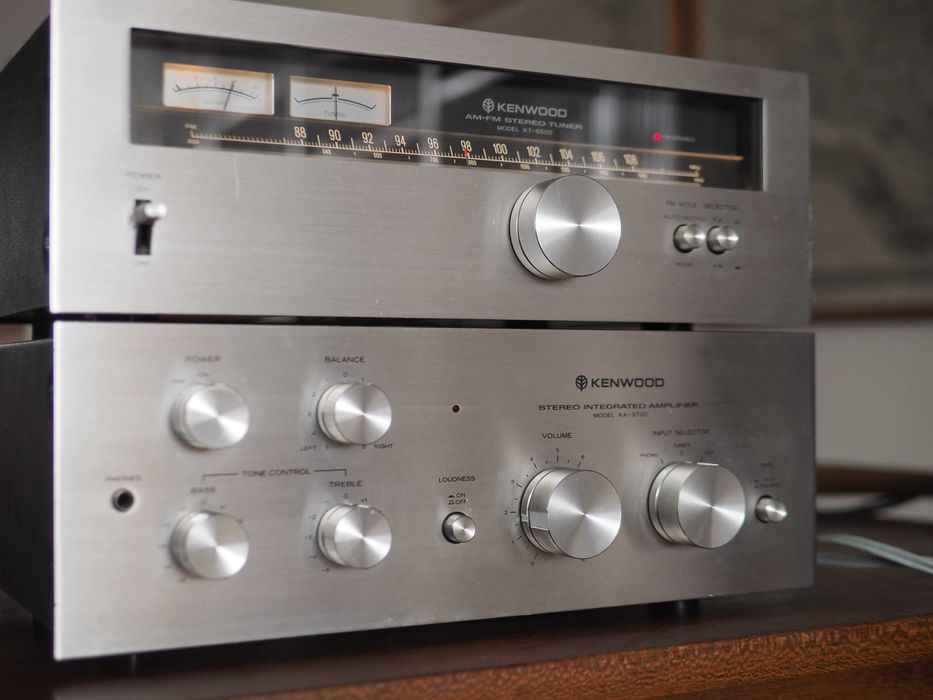 Amplificador  Kenwood KA-3700 + Tuner